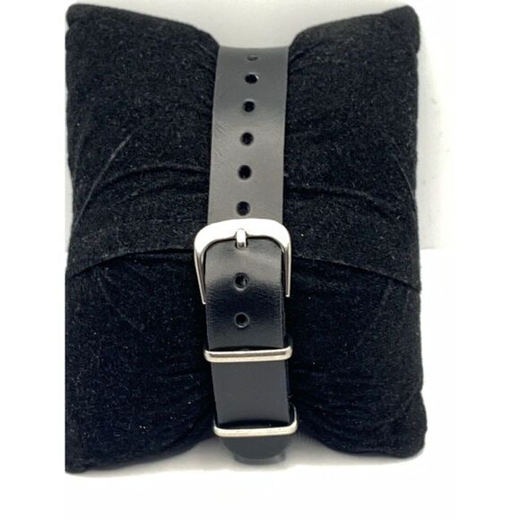 Fossil AM4615 Women's Black Leather Analog Brown Dial Quartz Genuine Watch JD398 - Picture 5 of 11